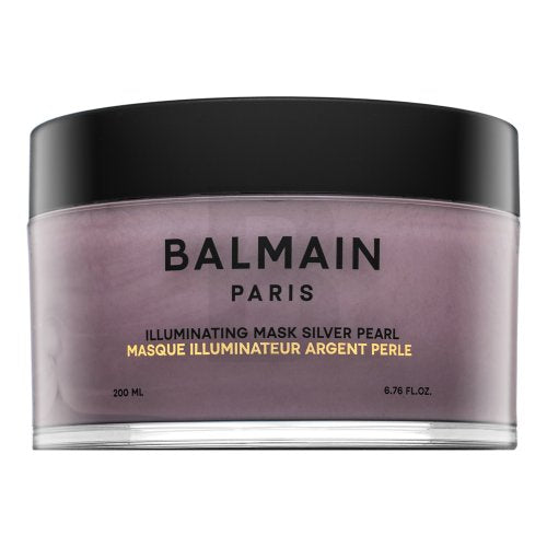 Balmain Illuminating Mask Silver Pearl maska neutralizująca do włosów siwych i platynowego blondu 200 ml