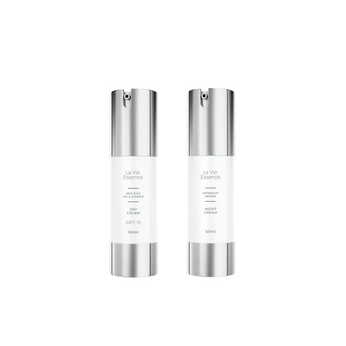 Intensive moisturizing and face regeneration. Set: day and night cream